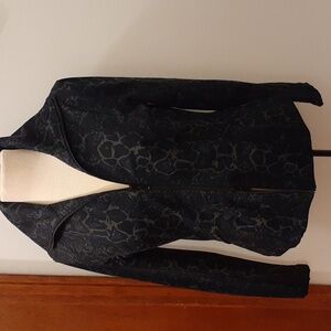 Anatomie jacket M Black Snake print EUC